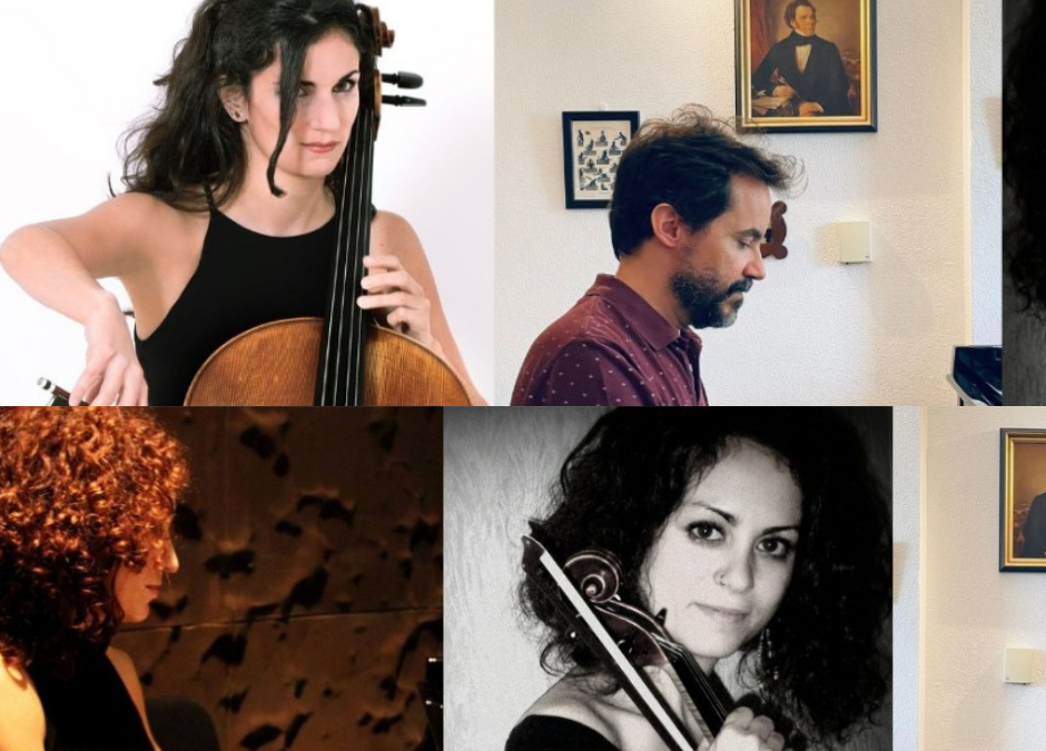 Concierto solidario de violín y piano con Recital de violín cello y piano