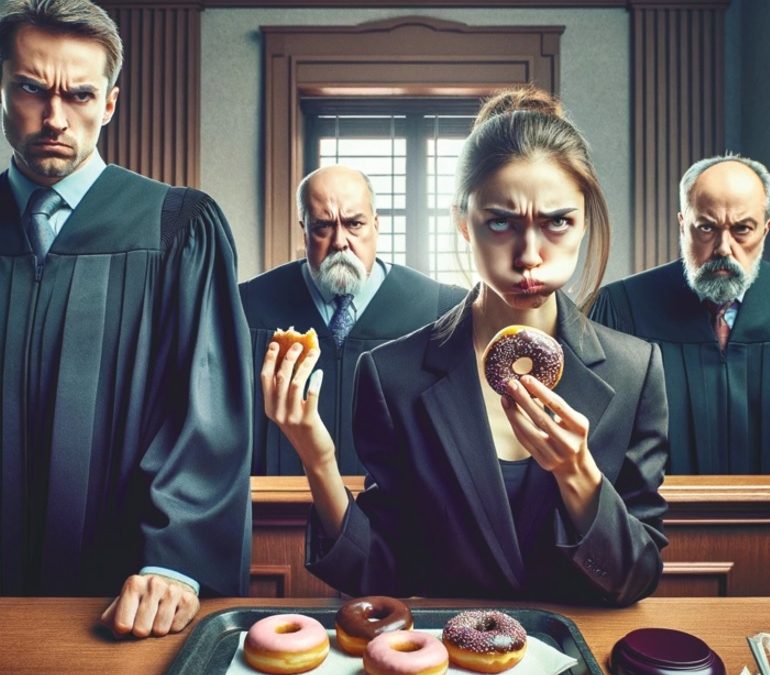 Presentación de libro DONUTS EN LA SALA DE TOGAS