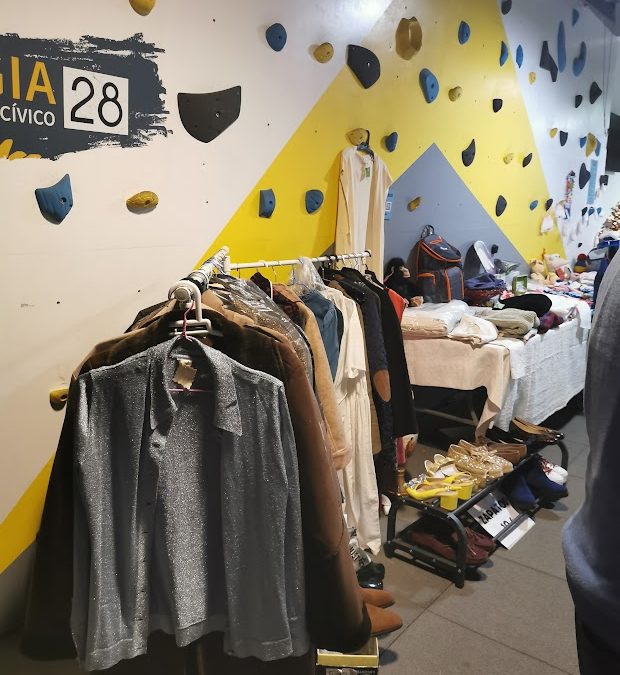 Quiosco solidario navideño